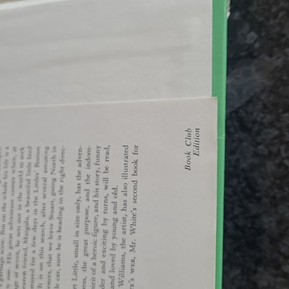 Vintage Book - "Stuart Little" - Picture 3 of 10